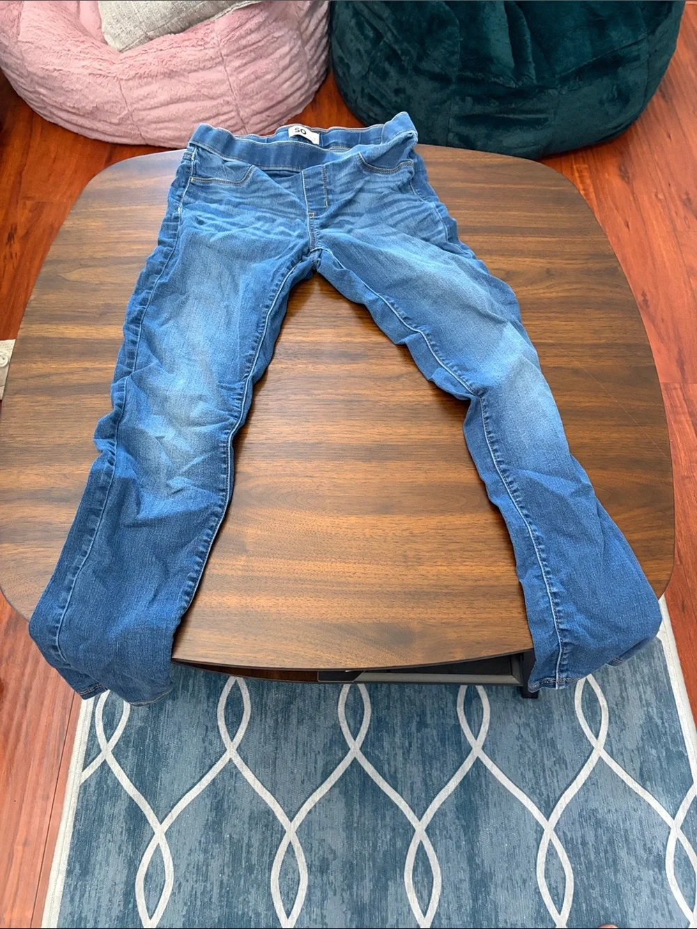 SO Women’s Blue Skinny Stretch Jeans